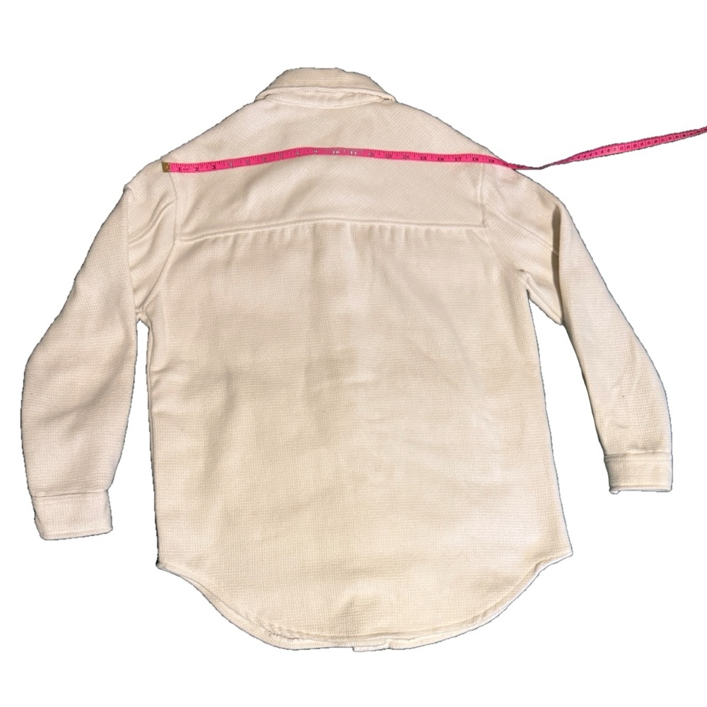 RDI Cream Textured Oversized Shacket – Women’s Size Small - Picture 14 of 15